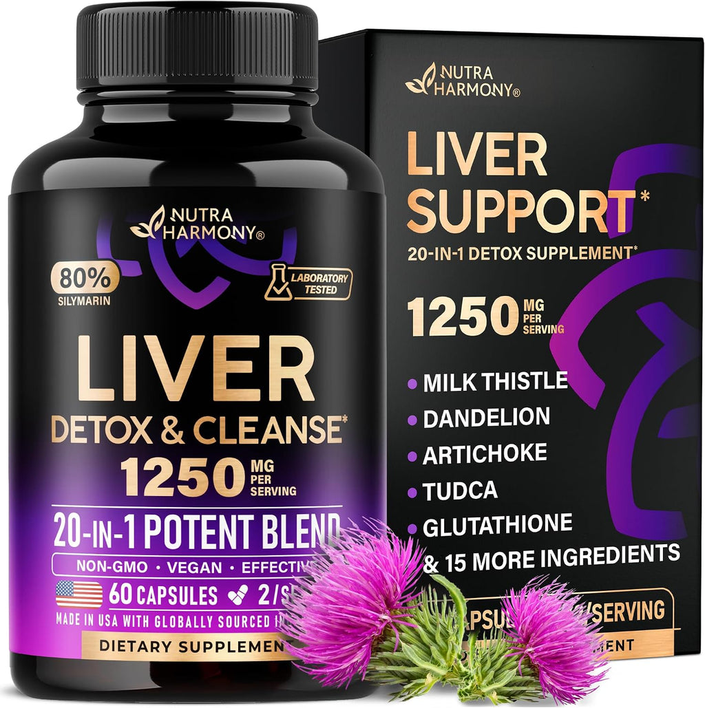 NUTRAHARMONY — Liver Cleanse & Detox Complex