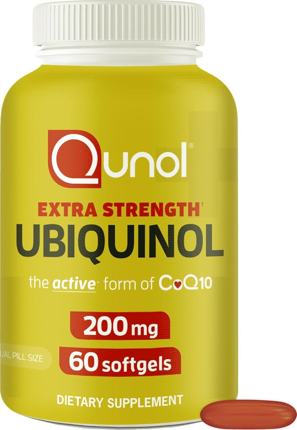 Qunol — Ubiquinol CoQ10 200 mg