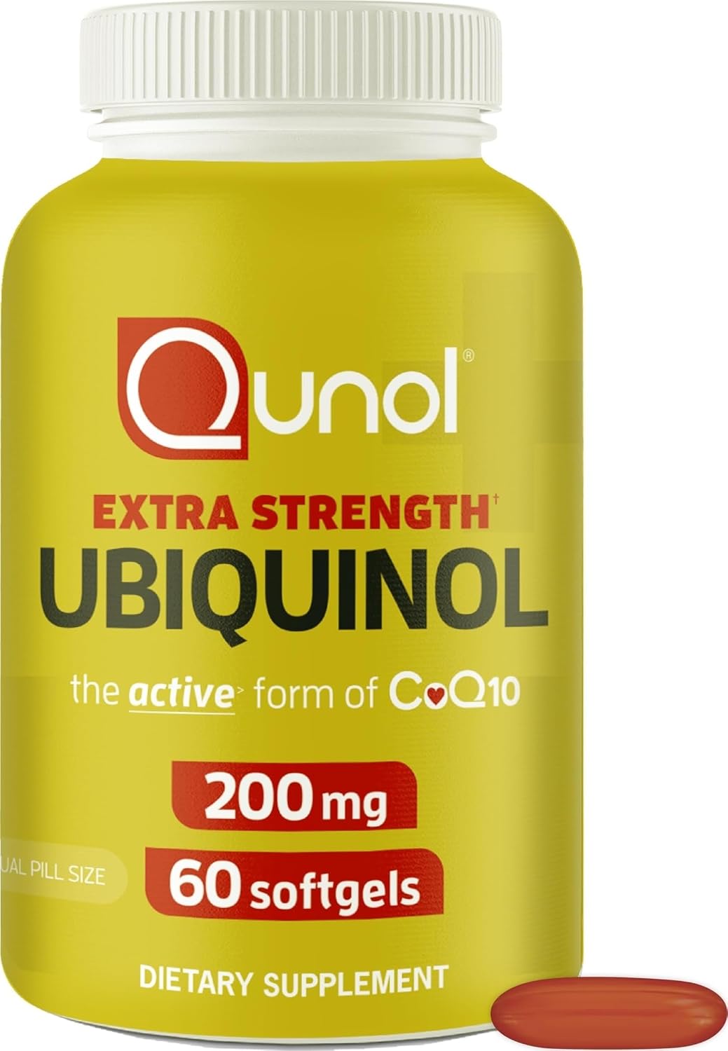 Qunol — Ubiquinol CoQ10 200 mg